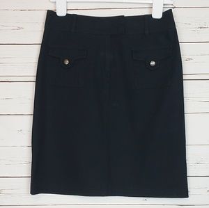 Lafayette 148 New York Flap Pocket Pencil Skirt